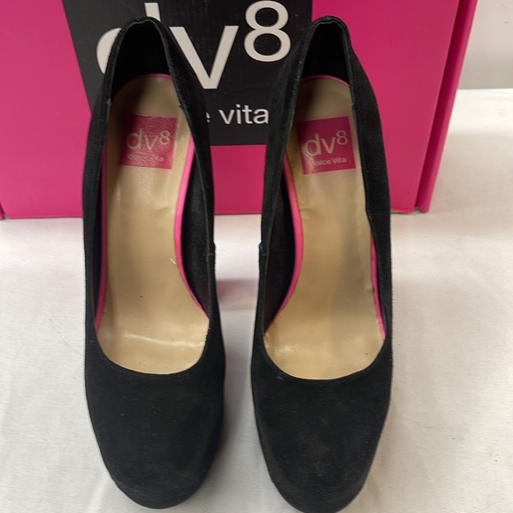 DV8 by Dolce Vita Vixen in Black Marble Suede size 7.5 - Picture 6 of 8